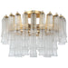 Visual Comfort Signature Canada - LED Semi-Flush Mount - Lorelei - Gild- Union Lighting Luminaires Decor