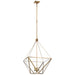 Visual Comfort Signature Canada - LED Lantern - Lorino - Hand-Rubbed Antique Brass- Union Lighting Luminaires Decor