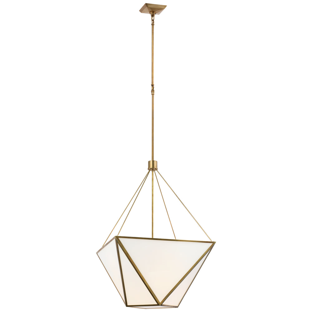 Visual Comfort Signature Canada - LED Lantern - Lorino - Hand-Rubbed Antique Brass- Union Lighting Luminaires Decor