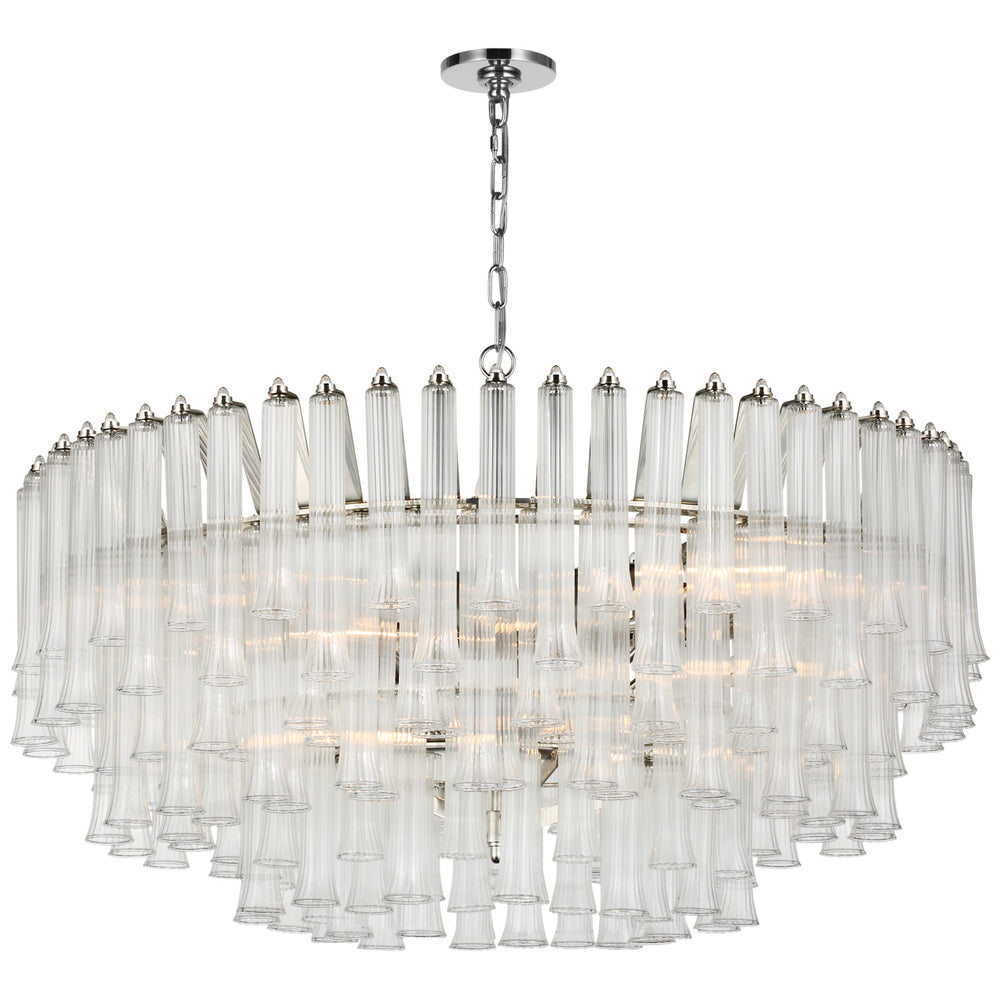 Visual Comfort Signature Canada - LED Chandelier - Lorelei - Polished Nickel- Union Lighting Luminaires Decor