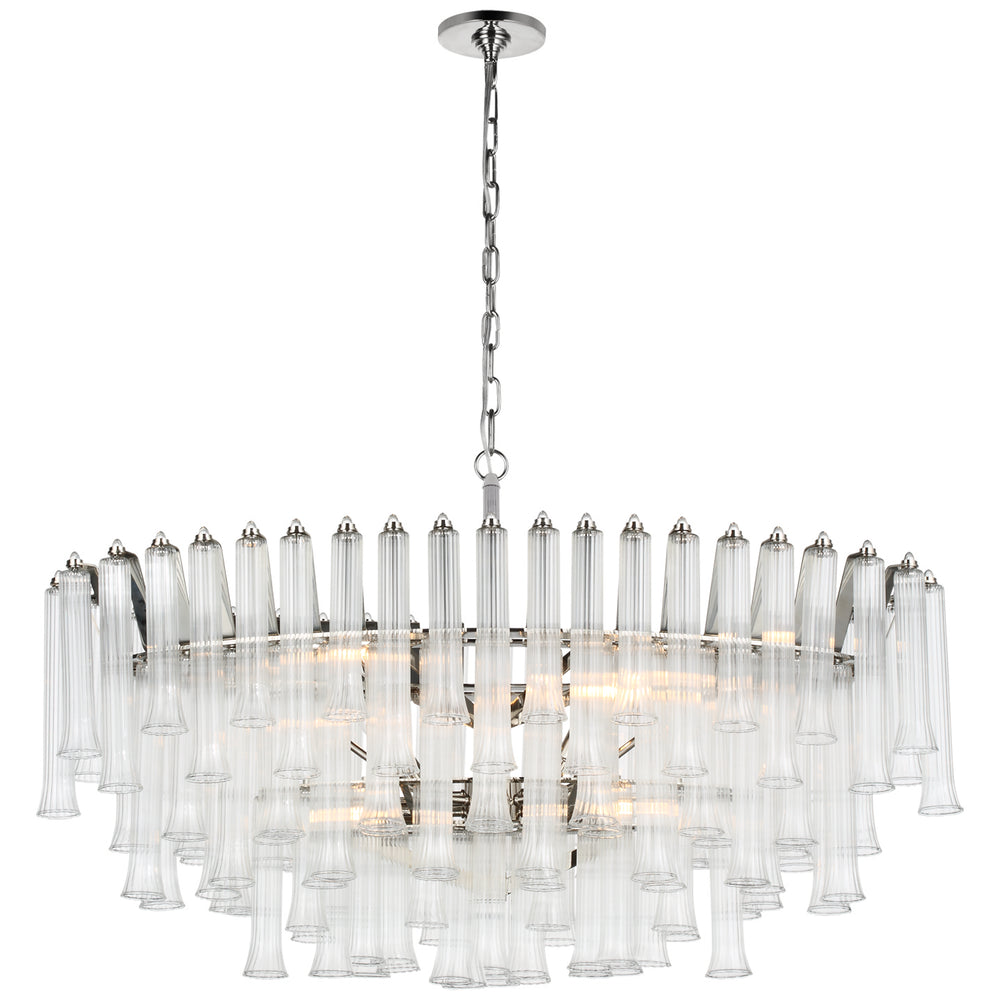 Visual Comfort Signature Canada - LED Chandelier - Lorelei - Polished Nickel- Union Lighting Luminaires Decor