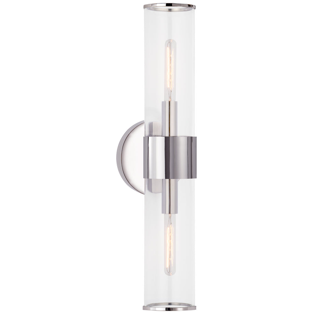 Visual Comfort Signature Canada - Two Light Wall Sconce - Liaison - Polished Nickel- Union Lighting Luminaires Decor