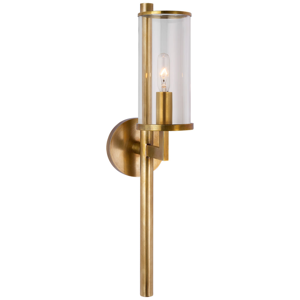 Visual Comfort Signature Canada - One Light Wall Sconce - Liaison - Antique-Burnished Brass- Union Lighting Luminaires Decor