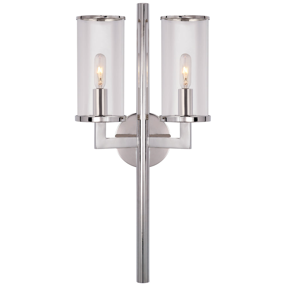 Visual Comfort Signature Canada - Two Light Wall Sconce - Liaison - Polished Nickel- Union Lighting Luminaires Decor