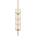 Visual Comfort Signature Canada - Eight Light Wall Sconce - Liaison - Antique-Burnished Brass- Union Lighting Luminaires Decor