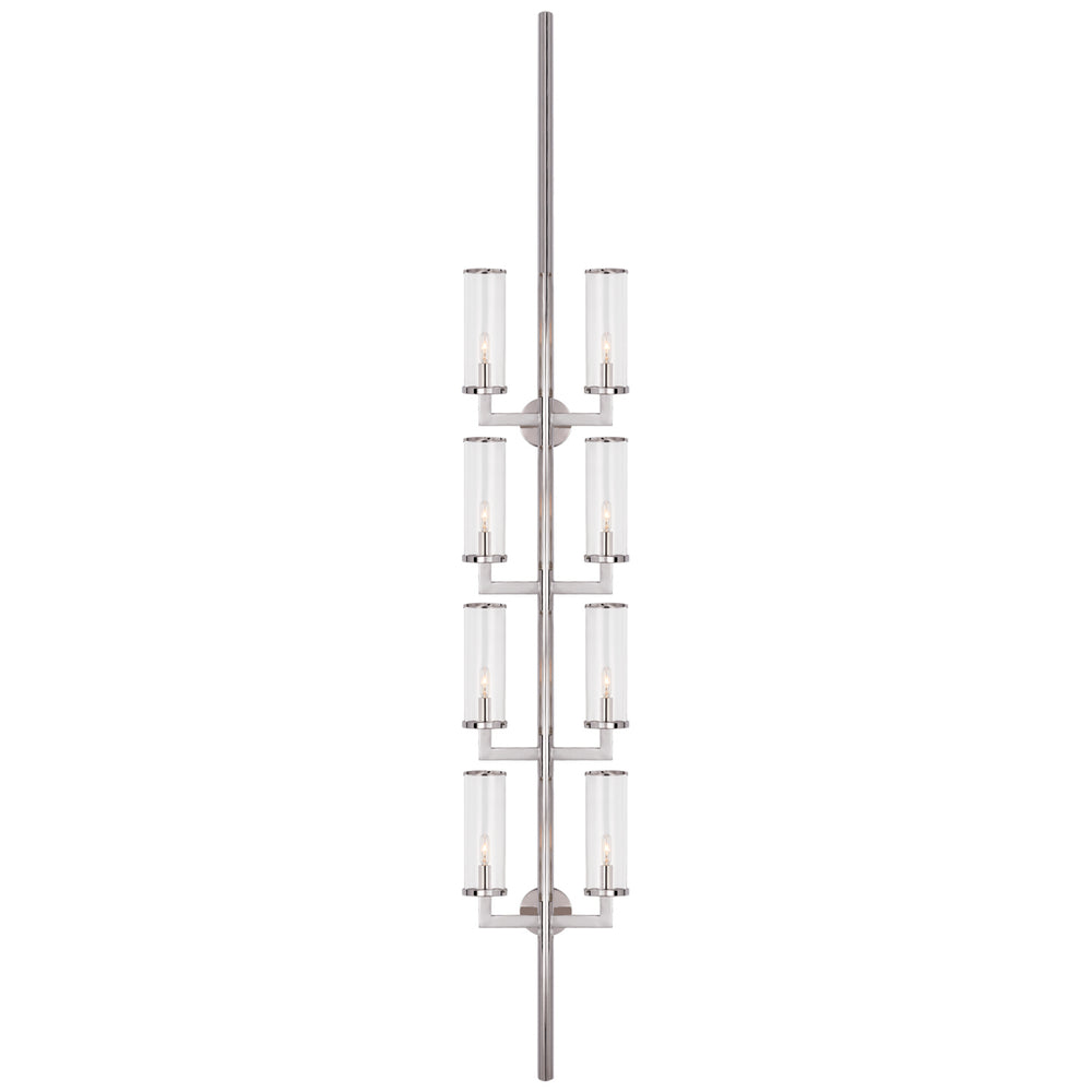 Visual Comfort Signature Canada - Eight Light Wall Sconce - Liaison - Polished Nickel- Union Lighting Luminaires Decor