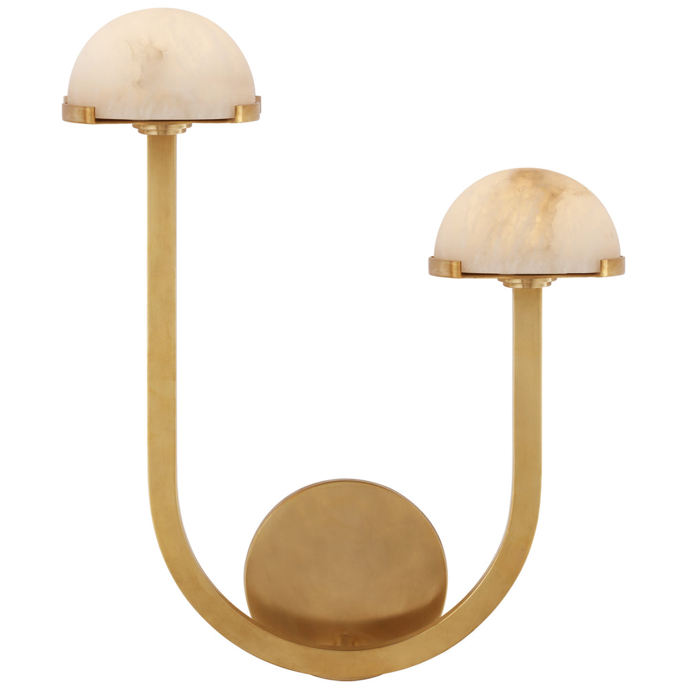 Visual Comfort Signature Canada - LED Wall Sconce - Pedra - Antique-Burnished Brass- Union Lighting Luminaires Decor