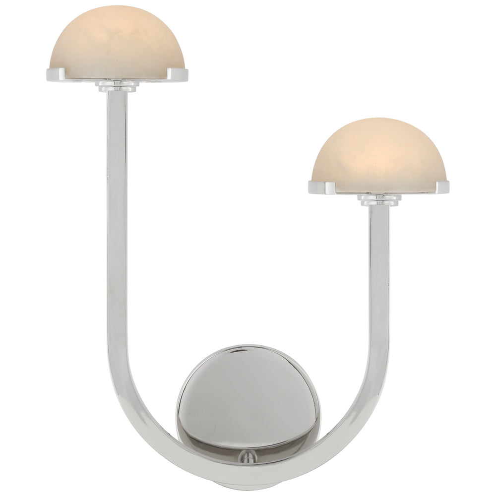 Visual Comfort Signature Canada - LED Wall Sconce - Pedra - Polished Nickel- Union Lighting Luminaires Decor