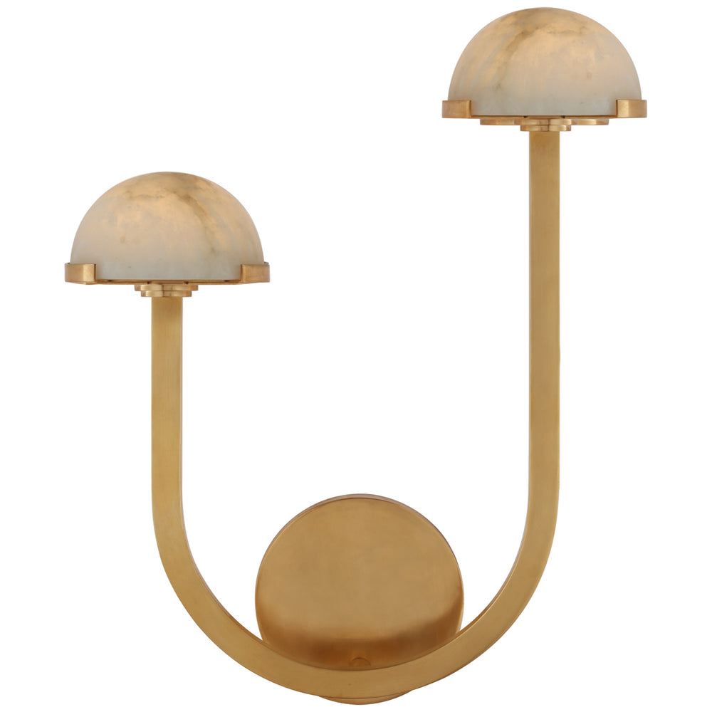 Visual Comfort Signature Canada - LED Wall Sconce - Pedra - Antique-Burnished Brass- Union Lighting Luminaires Decor