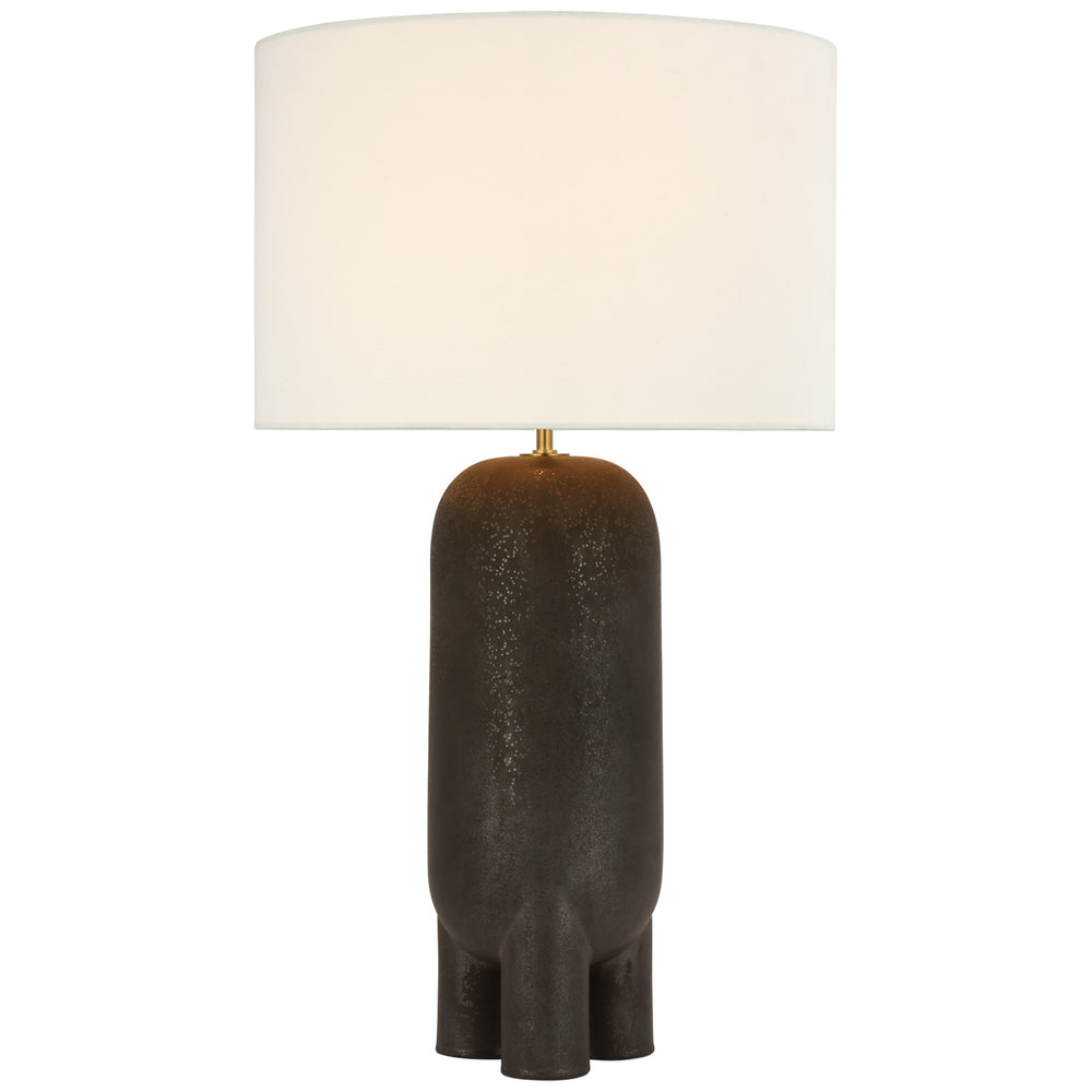 Visual Comfort Signature Canada - LED Table Lamp - Chalon - Stained Black Metallic- Union Lighting Luminaires Decor