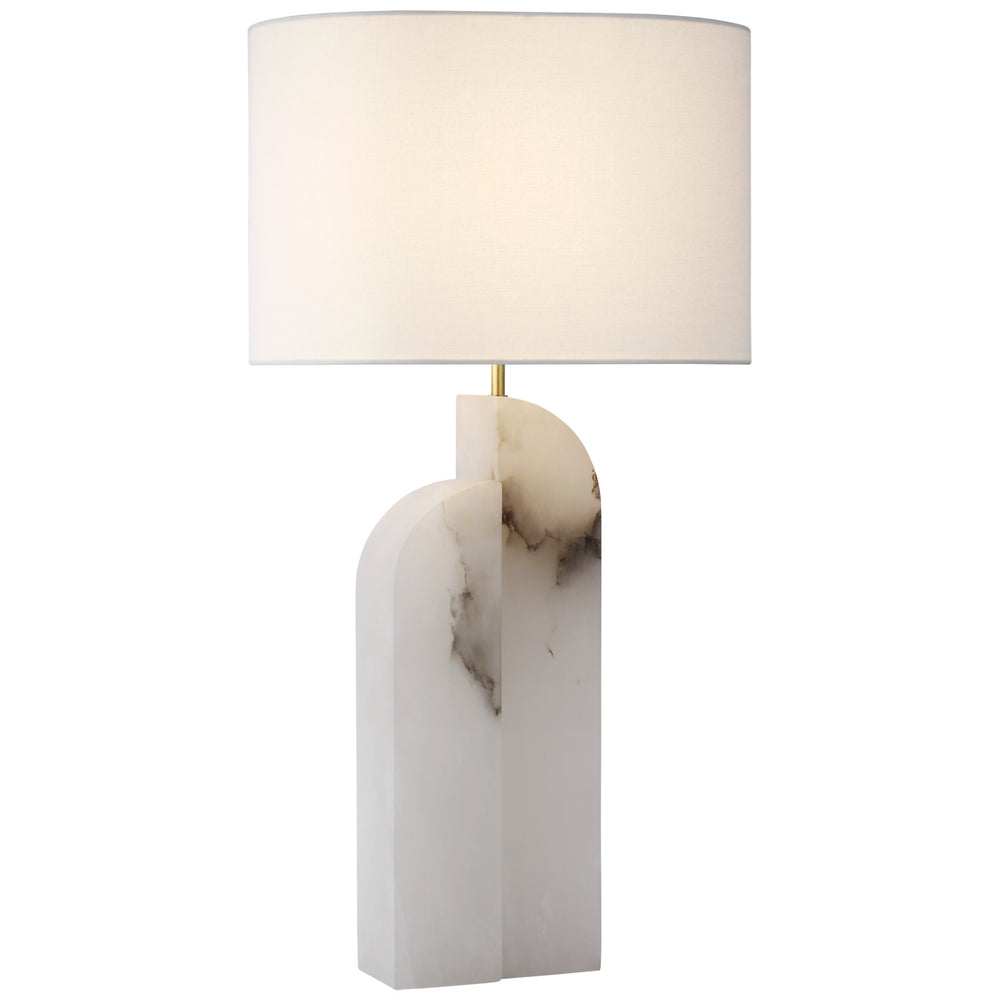 Visual Comfort Signature Canada - LED Table Lamp - Savoye - Alabaster- Union Lighting Luminaires Decor