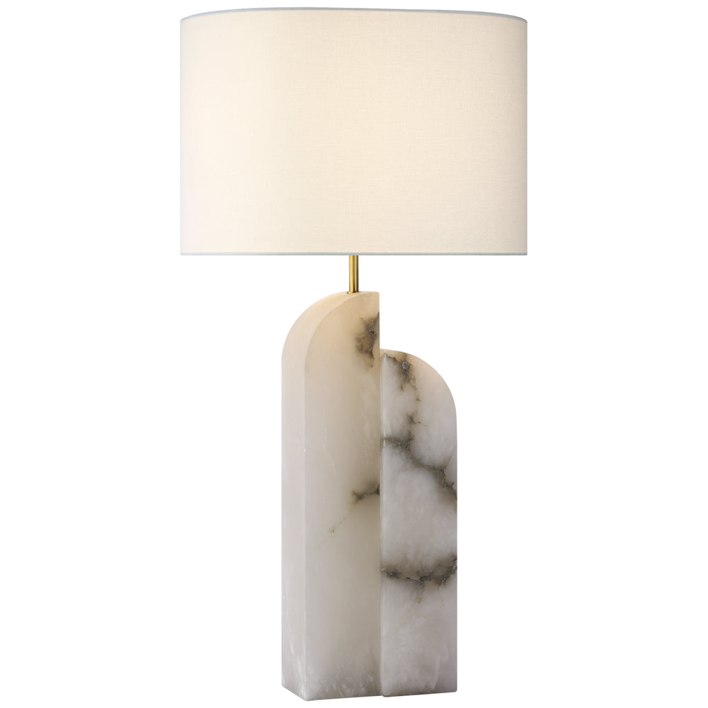 Visual Comfort Signature Canada - LED Table Lamp - Savoye - Alabaster- Union Lighting Luminaires Decor