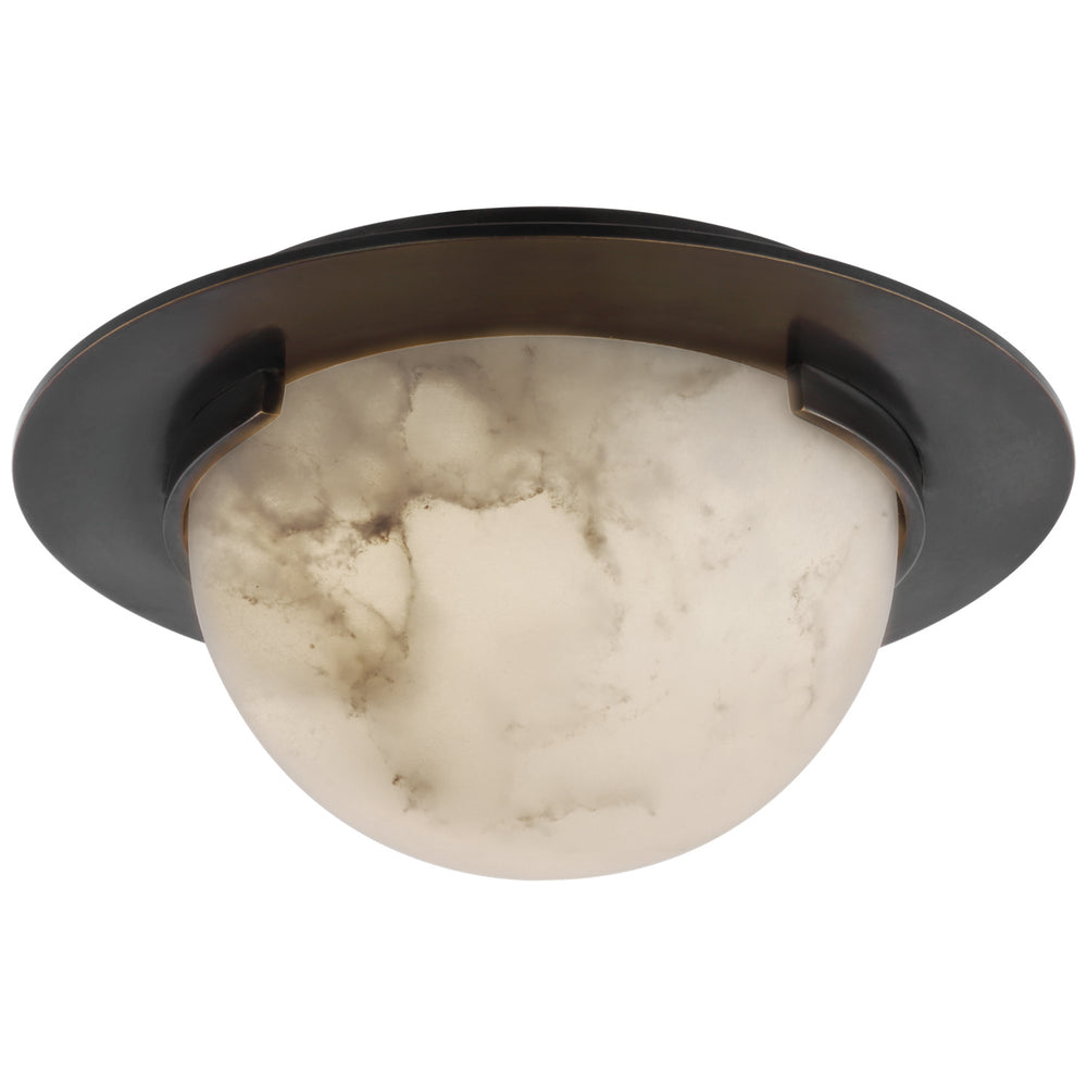Visual Comfort Signature Canada - LED Flush Mount - Melange - Bronze- Union Lighting Luminaires Decor
