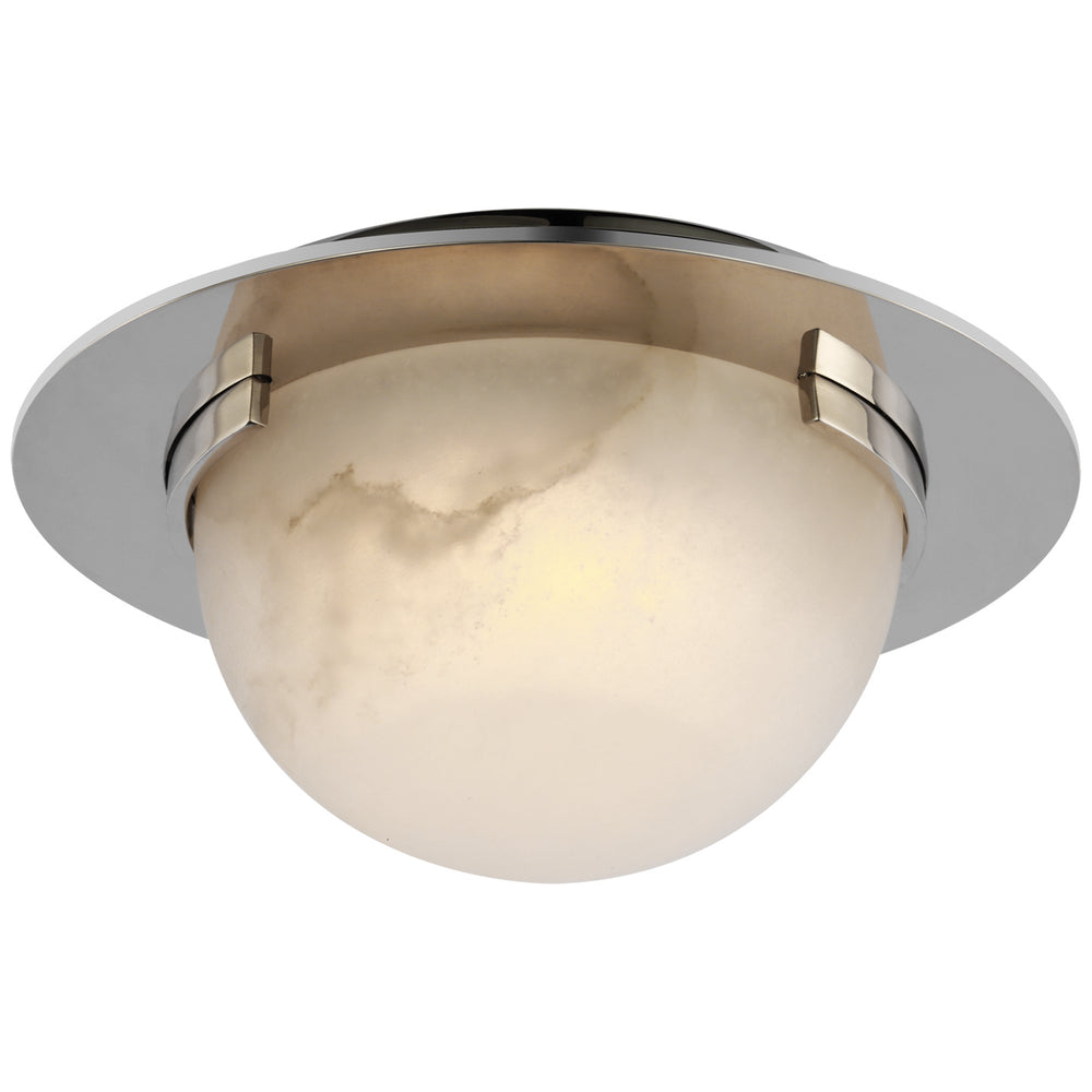 Visual Comfort Signature Canada - LED Flush Mount - Melange - Polished Nickel- Union Lighting Luminaires Decor