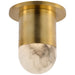Visual Comfort Signature Canada - LED Flush Mount - Melange - Antique-Burnished Brass- Union Lighting Luminaires Decor
