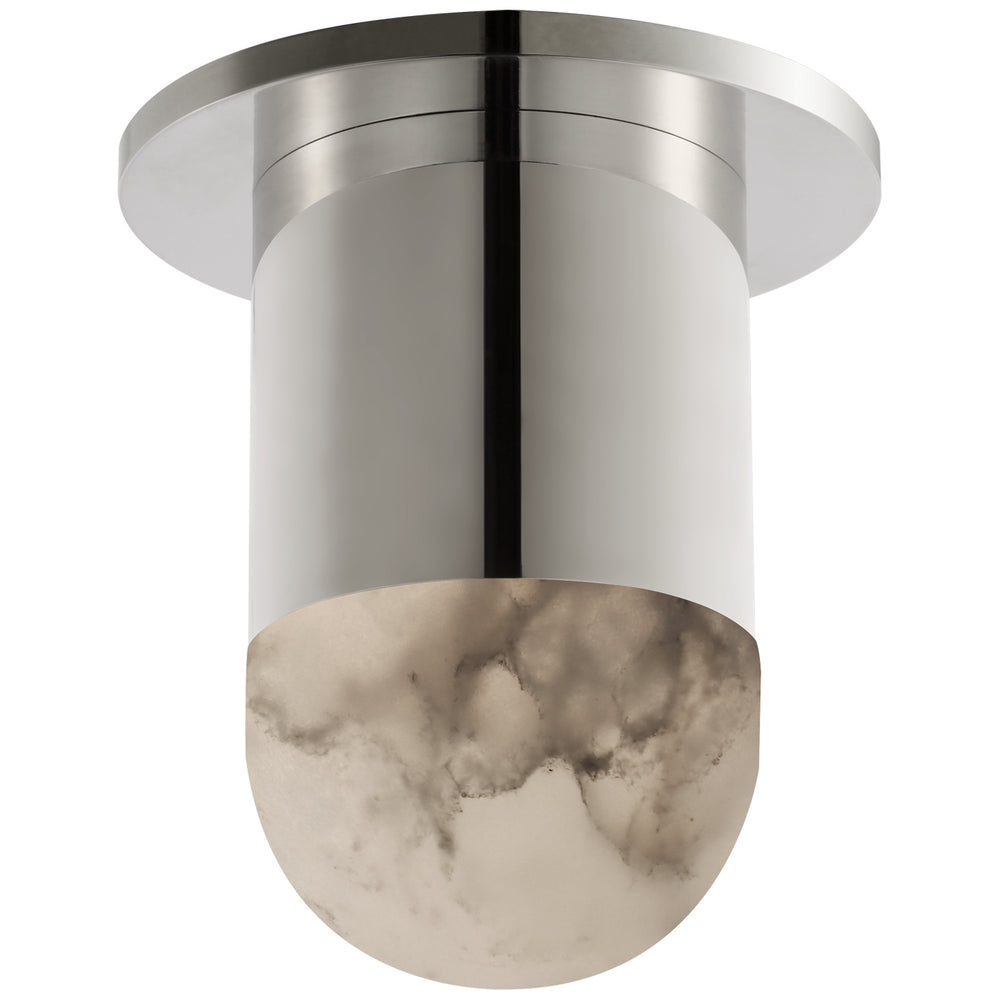 Visual Comfort Signature Canada - LED Flush Mount - Melange - Polished Nickel- Union Lighting Luminaires Decor