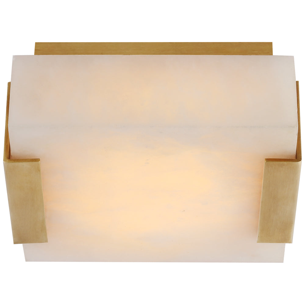 Visual Comfort Signature Canada - LED Flush Mount - Covet - Antique-Burnished Brass- Union Lighting Luminaires Decor