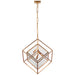Visual Comfort Signature Canada - LED Pendant - Cubed - Gild- Union Lighting Luminaires Decor
