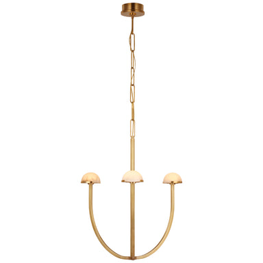 Visual Comfort Signature Canada - LED Chandelier - Pedra - Antique-Burnished Brass- Union Lighting Luminaires Decor