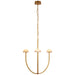 Visual Comfort Signature Canada - LED Chandelier - Pedra - Antique-Burnished Brass- Union Lighting Luminaires Decor