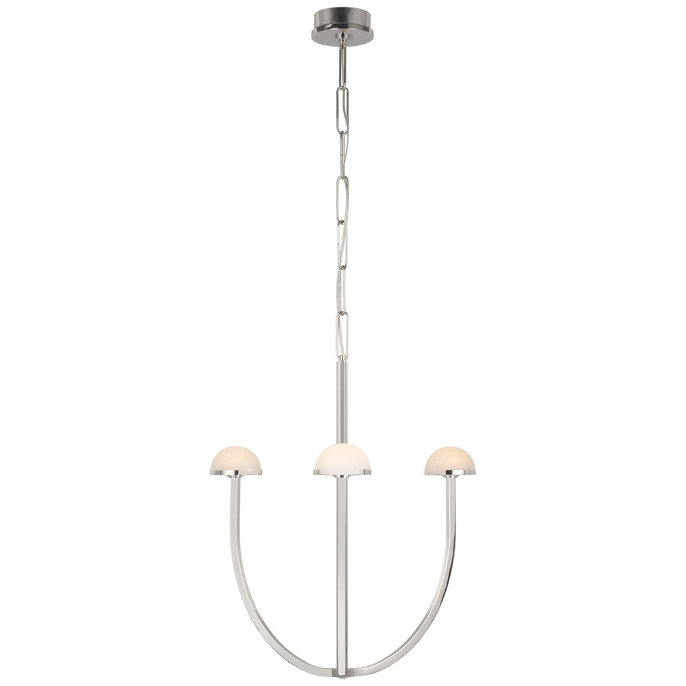 Visual Comfort Signature Canada - LED Chandelier - Pedra - Polished Nickel- Union Lighting Luminaires Decor