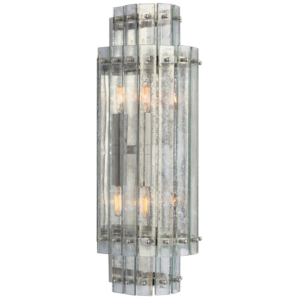 Visual Comfort Signature Canada - Two Light Wall Sconce - Cadence - Polished Nickel- Union Lighting Luminaires Decor