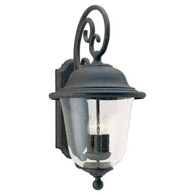 Generation Lighting Canada - Three Light Outdoor Wall Lantern - Trafalgar - Oxidized Bronze- Union Lighting Luminaires Decor