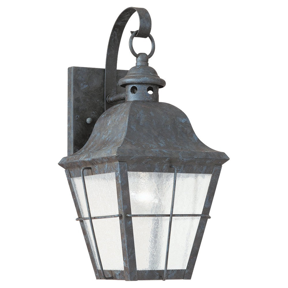Generation Lighting Canada - One Light Outdoor Wall Lantern - Chatham - Oxidized Bronze- Union Lighting Luminaires Decor