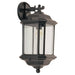 Generation Lighting Canada - One Light Outdoor Wall Lantern - Kent - Black- Union Lighting Luminaires Decor