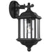 Generation Lighting Canada - One Light Outdoor Wall Lantern - Kent - Black- Union Lighting Luminaires Decor