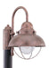 Generation Lighting Canada - One Light Outdoor Post Lantern - Sebring - Weathered Copper- Union Lighting Luminaires Decor