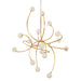 Corbett Lighting - 16 Light Chandelier - Signature - Gold Leaf- Union Lighting Luminaires Decor