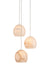 Currey and Company - Three Light Pendant - Lazio Collection - White- Union Lighting Luminaires Decor