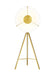Visual Comfort Studio Canada - LED Floor Lamp - Ultra Light - Burnished Brass- Union Lighting Luminaires Decor