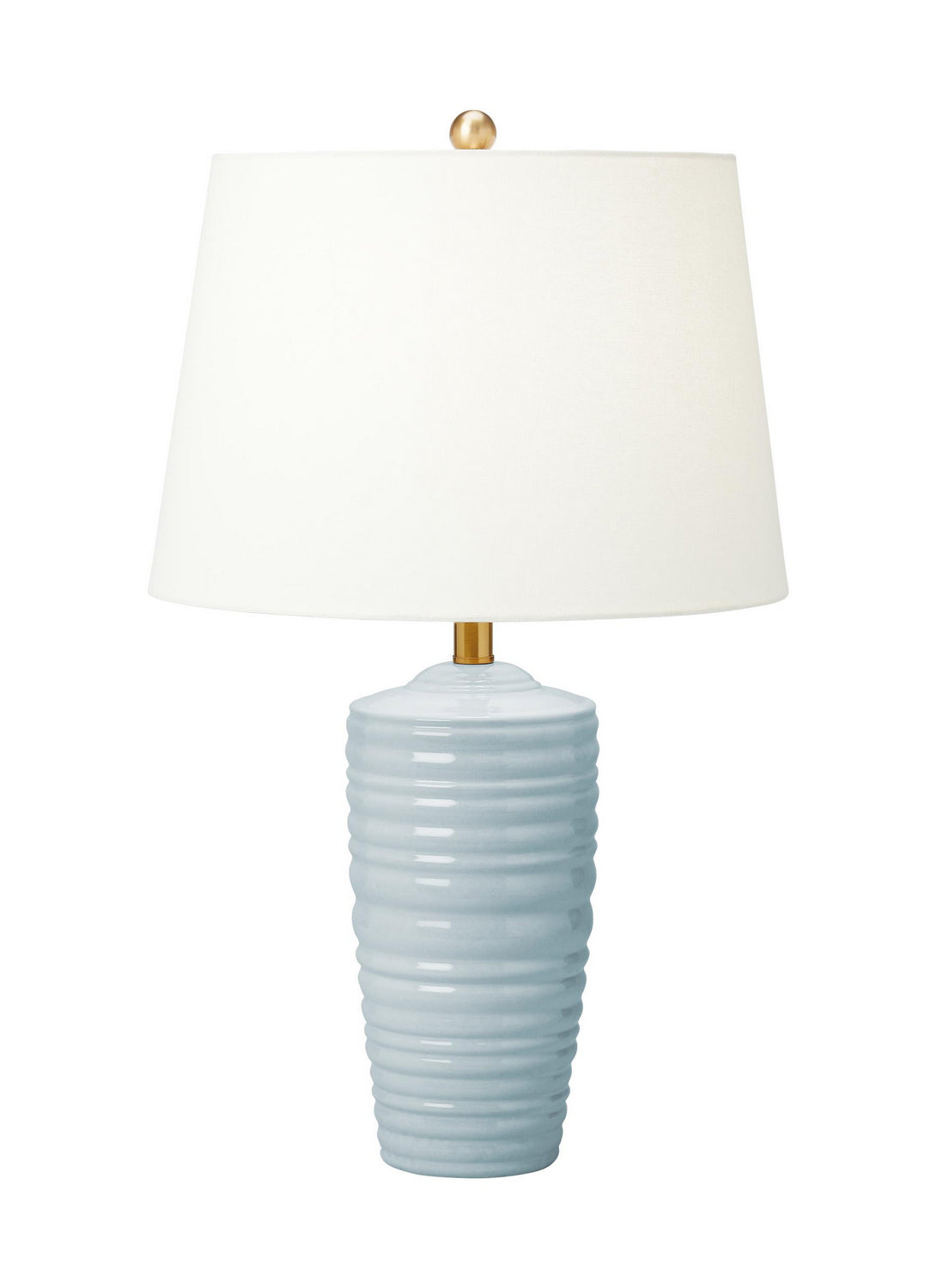 Visual Comfort Studio Canada - One Light Table Lamp - Waveland - Frosted Anglia- Union Lighting Luminaires Decor
