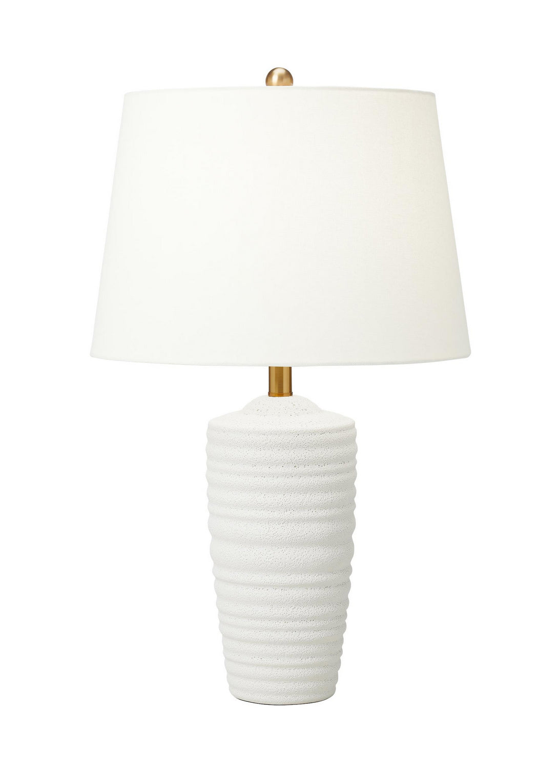Visual Comfort Studio Canada - One Light Table Lamp - Waveland - Porous White- Union Lighting Luminaires Decor