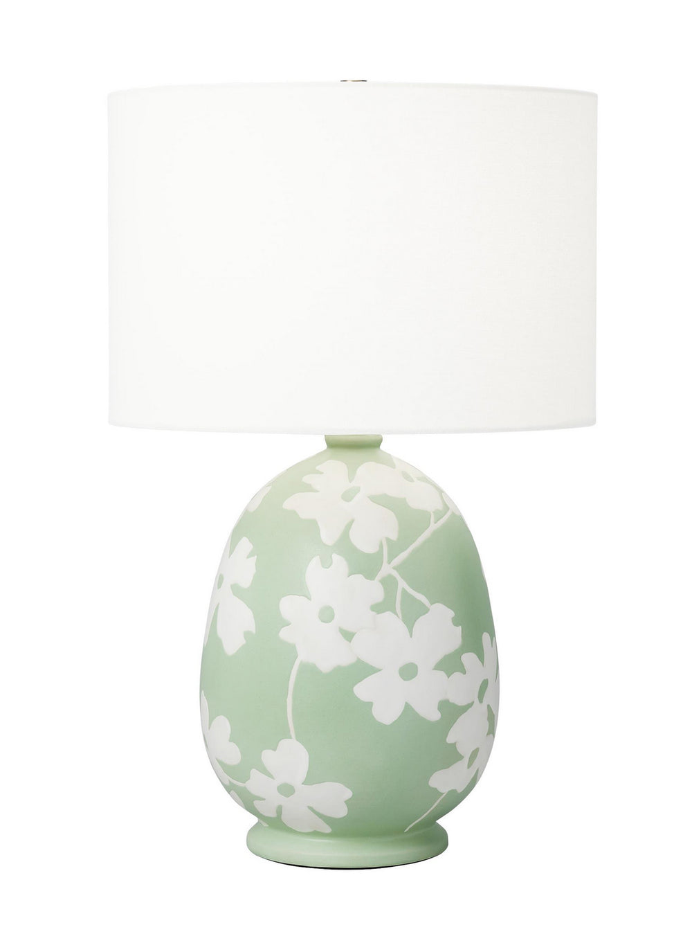 Visual Comfort Studio Canada - One Light Table Lamp - Lila - Semi Matte Green- Union Lighting Luminaires Decor