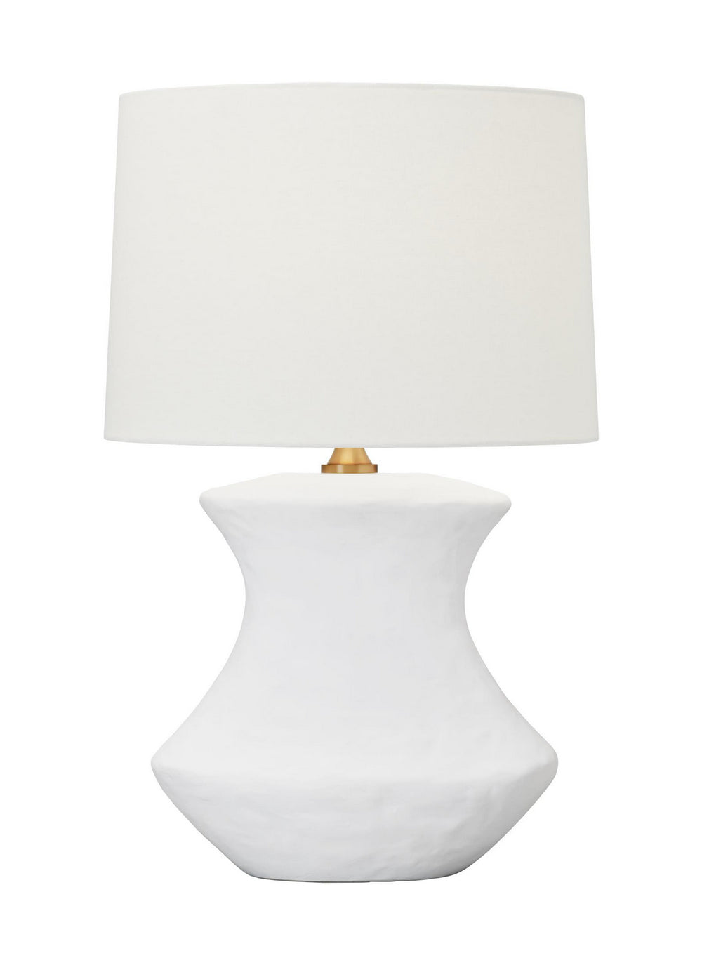 Visual Comfort Studio Canada - One Light Table Lamp - Bone - Matte White Ceramic- Union Lighting Luminaires Decor