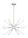 Visual Comfort Studio Canada - 18 Light Chandelier - Monroe - Polished Nickel- Union Lighting Luminaires Decor