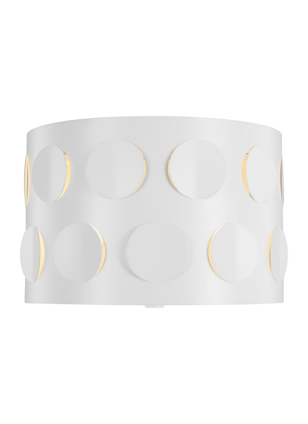 Visual Comfort Studio Canada - Two Light Flush Mount - Dottie - Matte White- Union Lighting Luminaires Decor