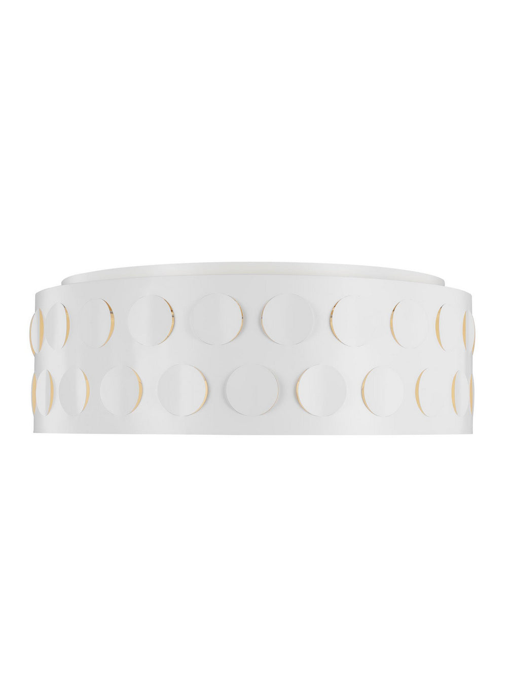 Visual Comfort Studio Canada - Four Light Flush Mount - Dottie - Matte White- Union Lighting Luminaires Decor