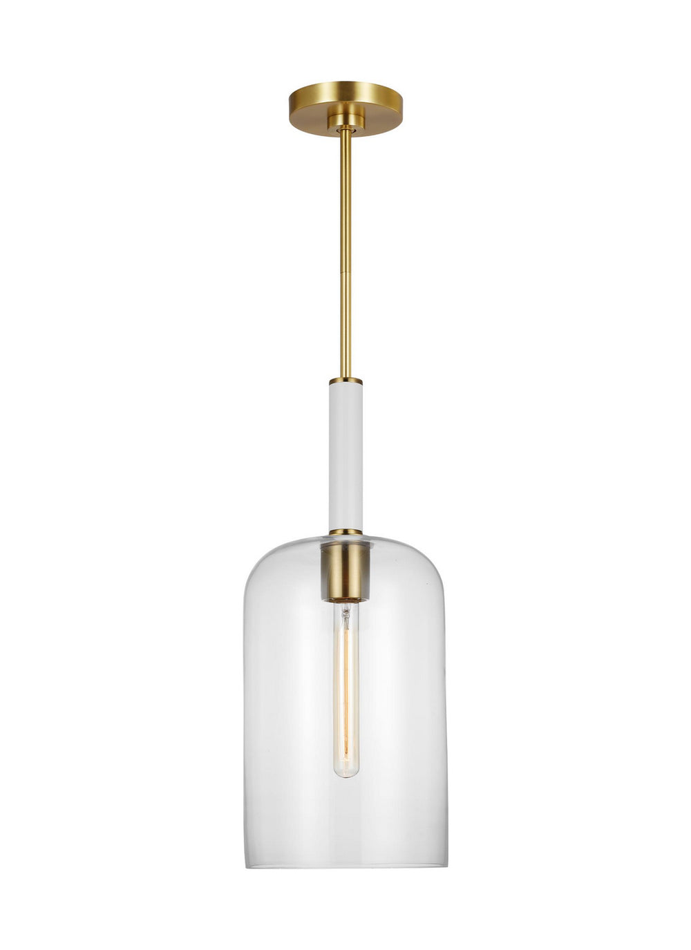 Visual Comfort Studio Canada - One Light Pendant - Monroe - Burnished Brass- Union Lighting Luminaires Decor