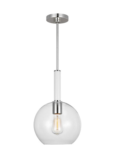 Visual Comfort Studio Canada - One Light Pendant - Monroe - Polished Nickel- Union Lighting Luminaires Decor