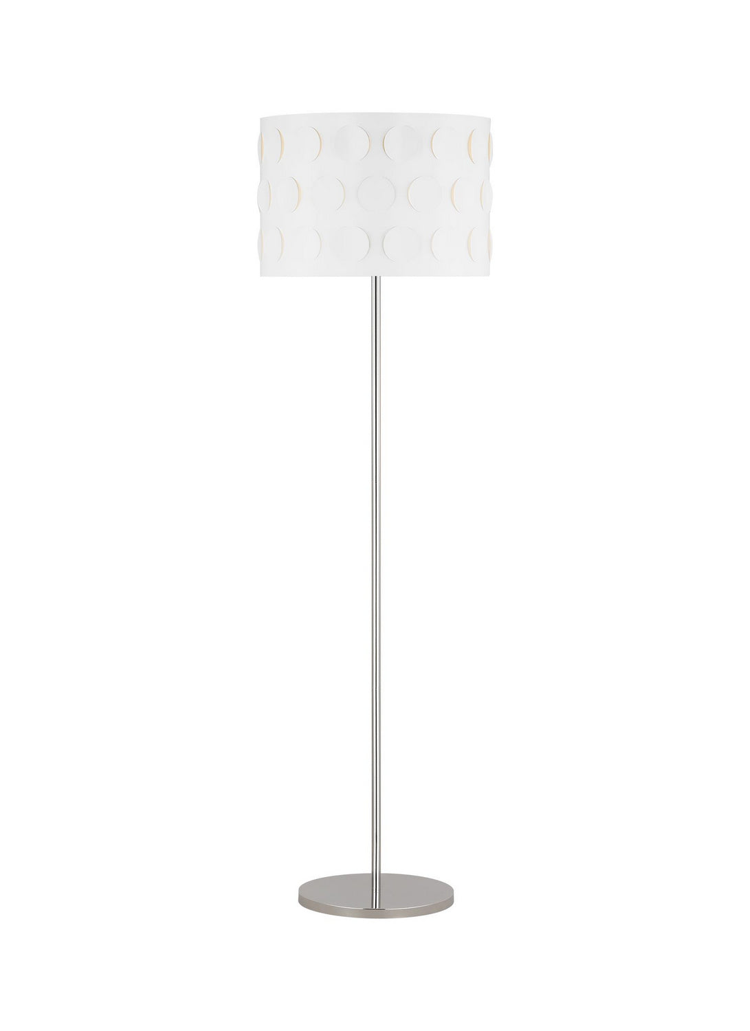 Visual Comfort Studio Canada - One Light Floor Lamp - Dottie - Polished Nickel- Union Lighting Luminaires Decor