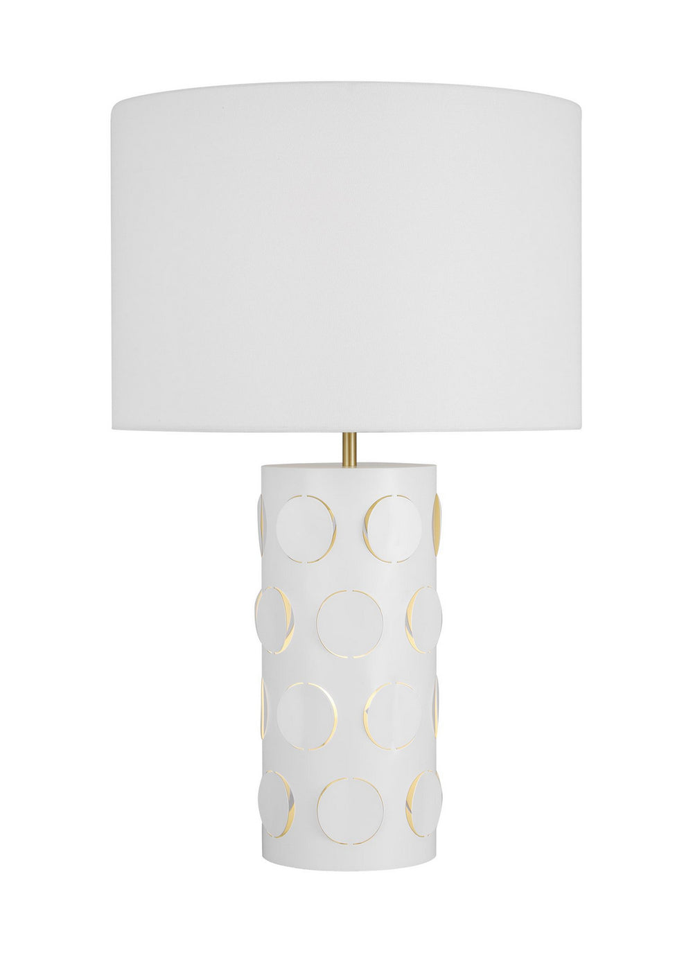 Visual Comfort Studio Canada - Two Light Table Lamp - Dottie - Burnished Brass- Union Lighting Luminaires Decor