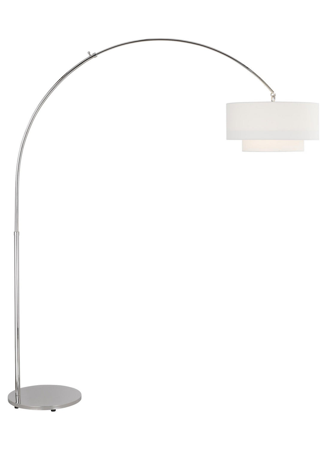 Visual Comfort Studio Canada - One Light Floor Lamp - Sawyer - Polished Nickel- Union Lighting Luminaires Decor