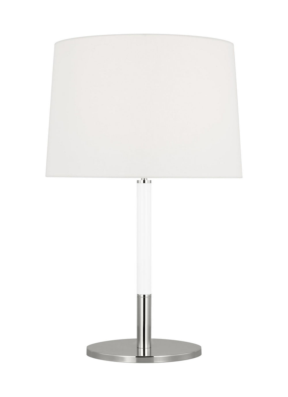 Visual Comfort Studio Canada - One Light Table Lamp - Monroe - Polished Nickel- Union Lighting Luminaires Decor