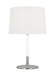 Visual Comfort Studio Canada - One Light Table Lamp - Monroe - Polished Nickel- Union Lighting Luminaires Decor