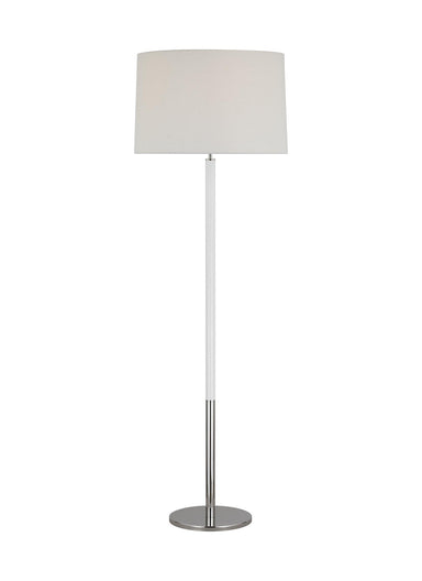 Visual Comfort Studio Canada - One Light Floor Lamp - Monroe - Polished Nickel- Union Lighting Luminaires Decor