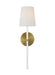 Visual Comfort Studio Canada - One Light Wall Sconce - Monroe - Burnished Brass- Union Lighting Luminaires Decor